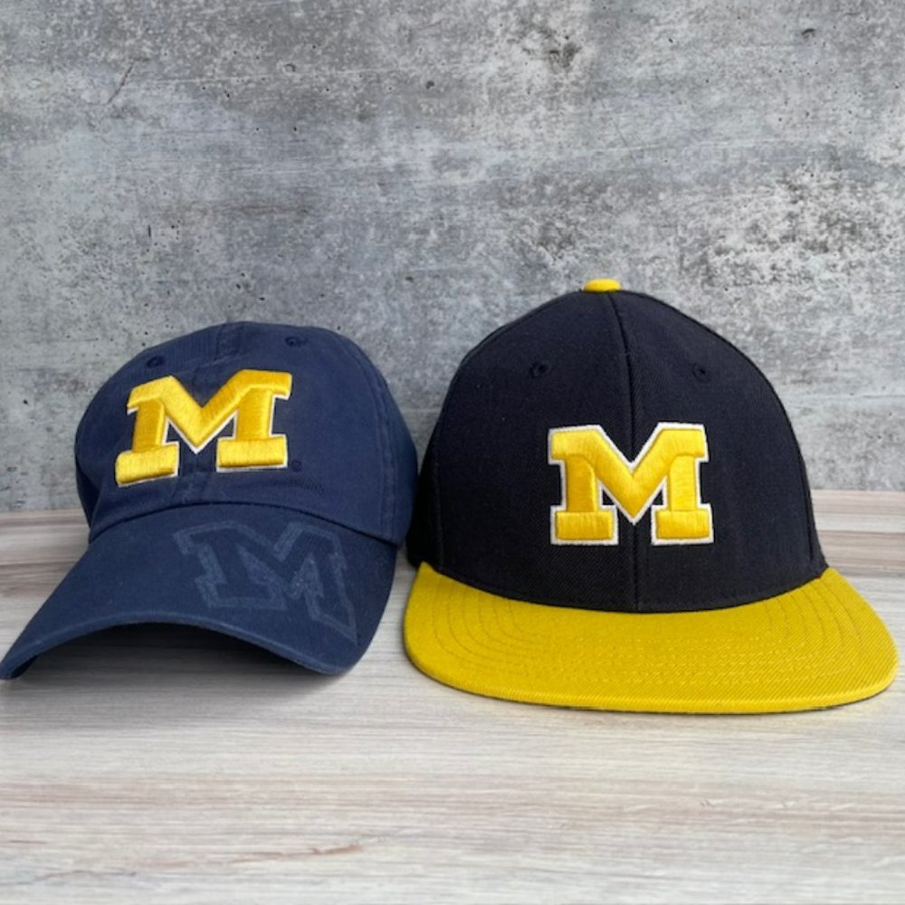 University of Michigan Logo Hat's